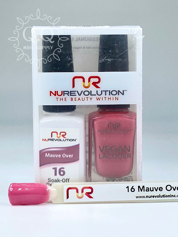 NuRevolution Gel Duo - 16 Mauve Over