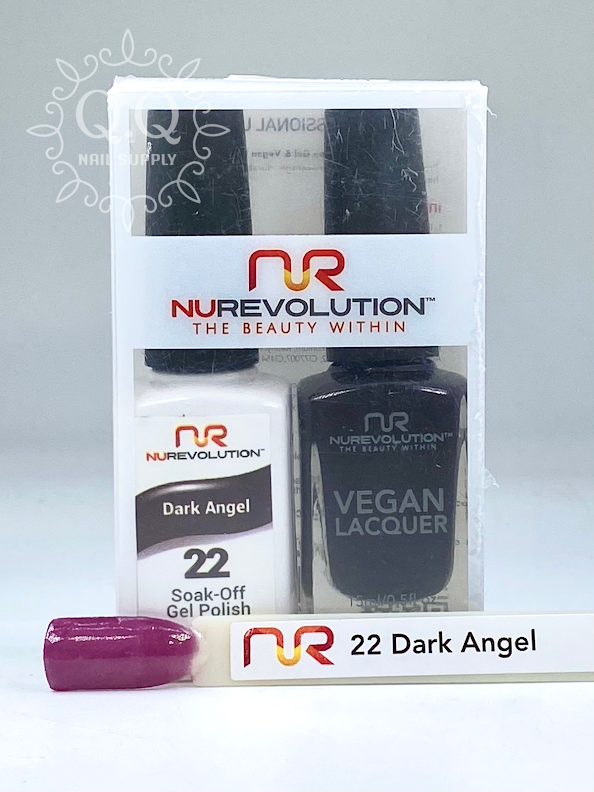 NuRevolution Gel Duo - 22 Dark Angel