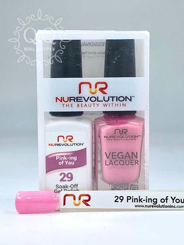 NuRevolution Gel Duo - 29 Pink-ing of You