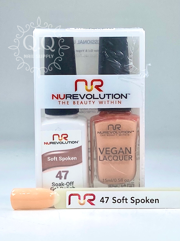 NuRevolution Gel Duo - 47 Soft Spoken