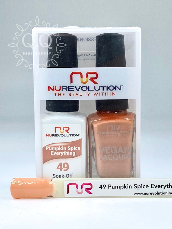 NuRevolution Gel Duo - 49 Pumpkin Spice Everything