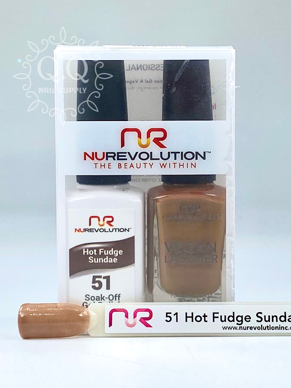 NuRevolution Gel Duo - 51 Hot Fudge Sundae