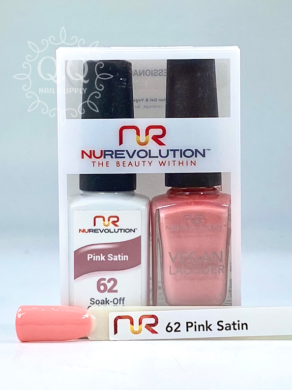 NuRevolution Gel Duo - 62 Pink Satin