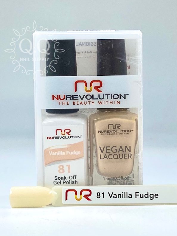 NuRevolution Gel Duo - 81 Vanilla Fudge