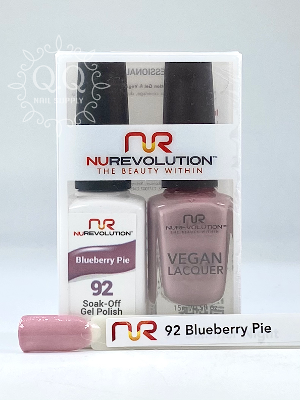NuRevolution Gel Duo - 92 Blueberry Pie