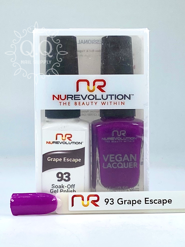 NuRevolution Gel Duo - 93 Grape Escape