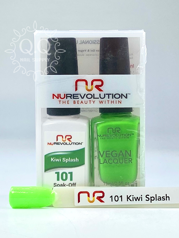NuRevolution Gel Duo - 101 Kiwi Splash
