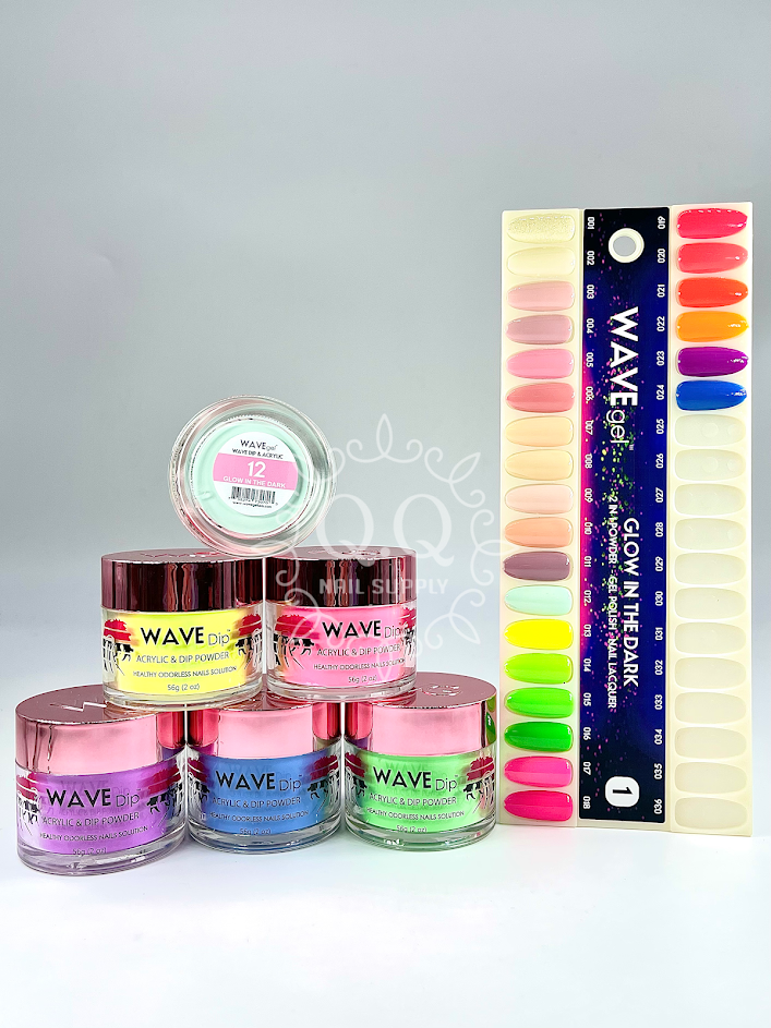 Wave Glow In The Dark Whole Dip/Acrylic Collection (24 Colors)
