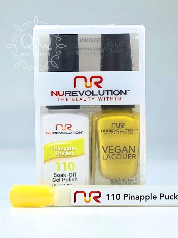 NuRevolution Gel Duo - 110 Pineapple Pucker