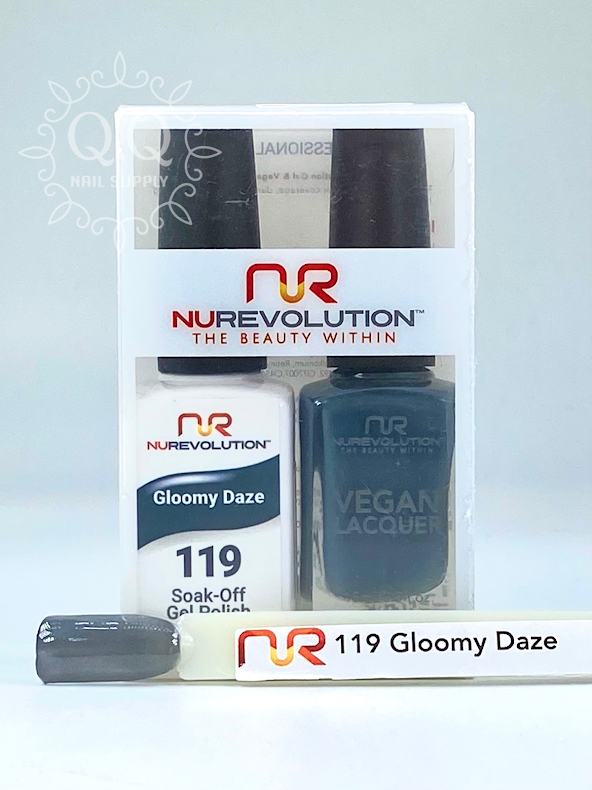 NuRevolution Gel Duo - 119 Gloomy Daze