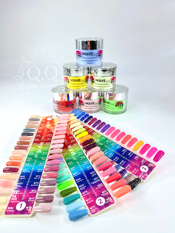 Wave Gel Simplicity Whole Dip/Acrylic Powder CollectioN (108 Colors)