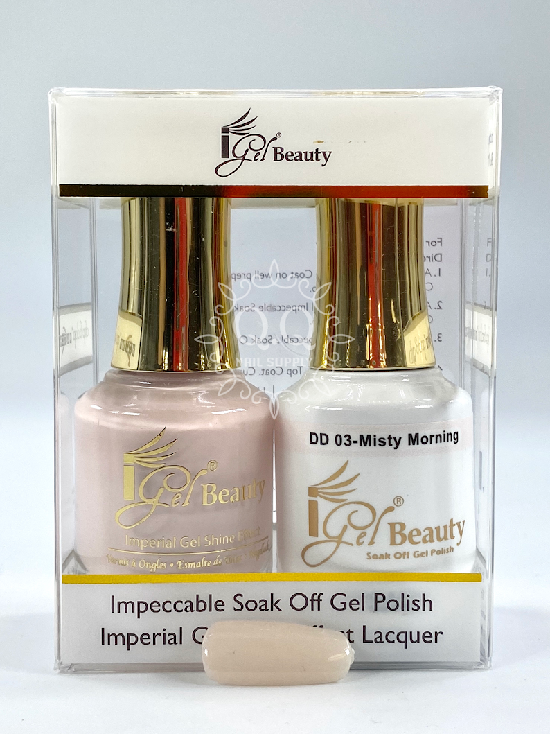 iGel Gel Duo - DD003 Misty Morning – QQ Nail Supply
