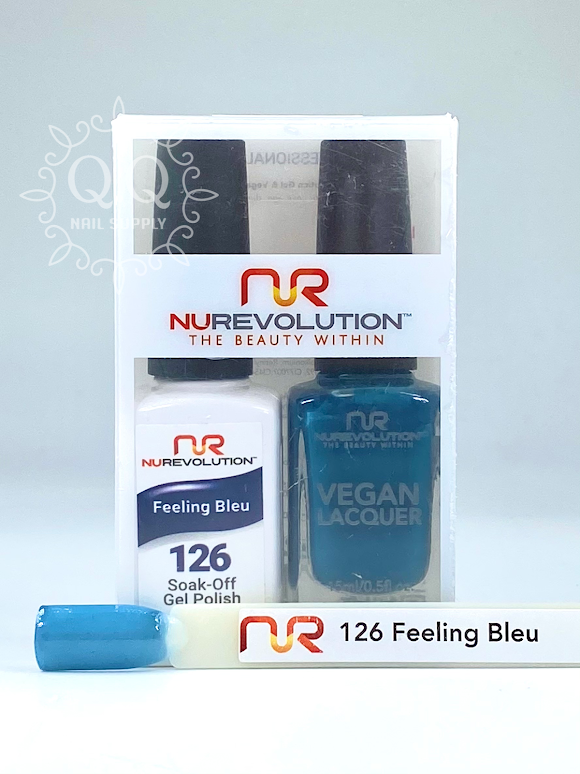NuRevolution Gel Duo - 126 Feeling Bleu