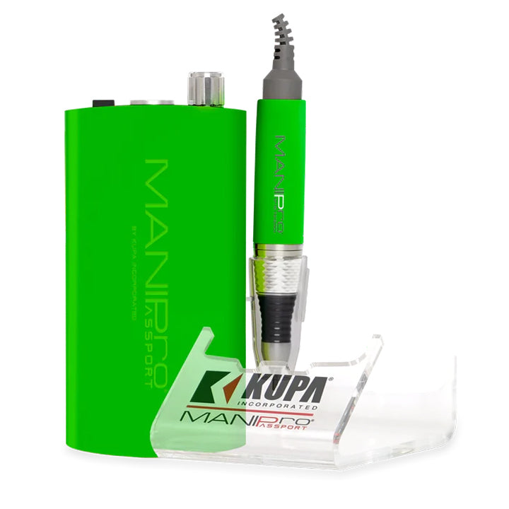 Kupa Mani Pro Passport Nail Drill - Green (Limited Edition)