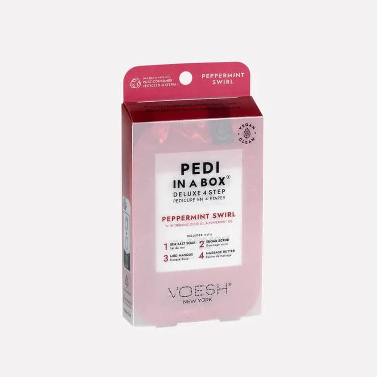 Voesh 4 Step Pedi In A Box - Single Pack (19 Scents)
