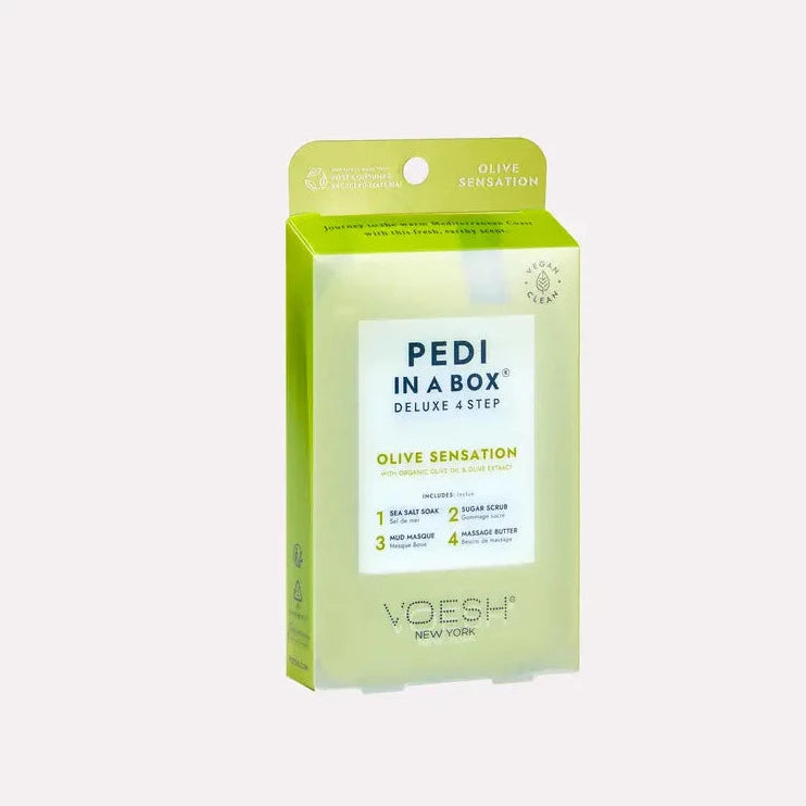Voesh 4 Step Pedi In A Box - Single Pack (19 Scents)