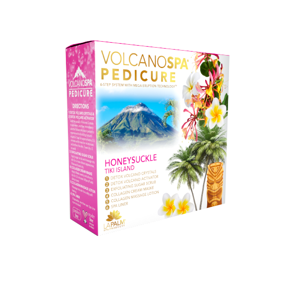 Volcano Spa Pedicure 5 Steps - Single Pack (10 Scents)