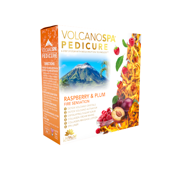 Volcano Spa Pedicure 5 Steps - Single Pack (10 Scents)