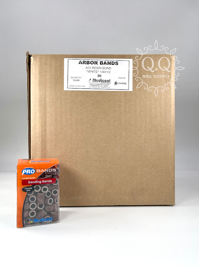 Brown Sanding Bands - Coarse (10,000pcs)