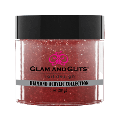 Glam and Glitz Acrylic Powder - DA89 Ruby Red