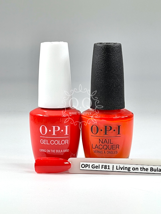 OPI Duo F81 - Living on the Bula-vard – QQ Nail Supply
