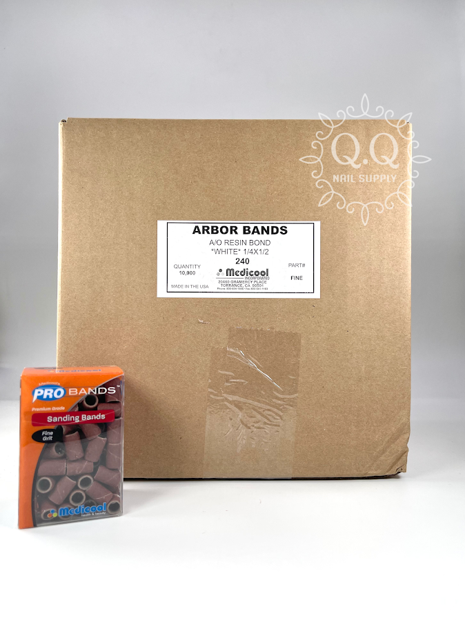 Brown Sanding Bands - Fine (10,000pcs)