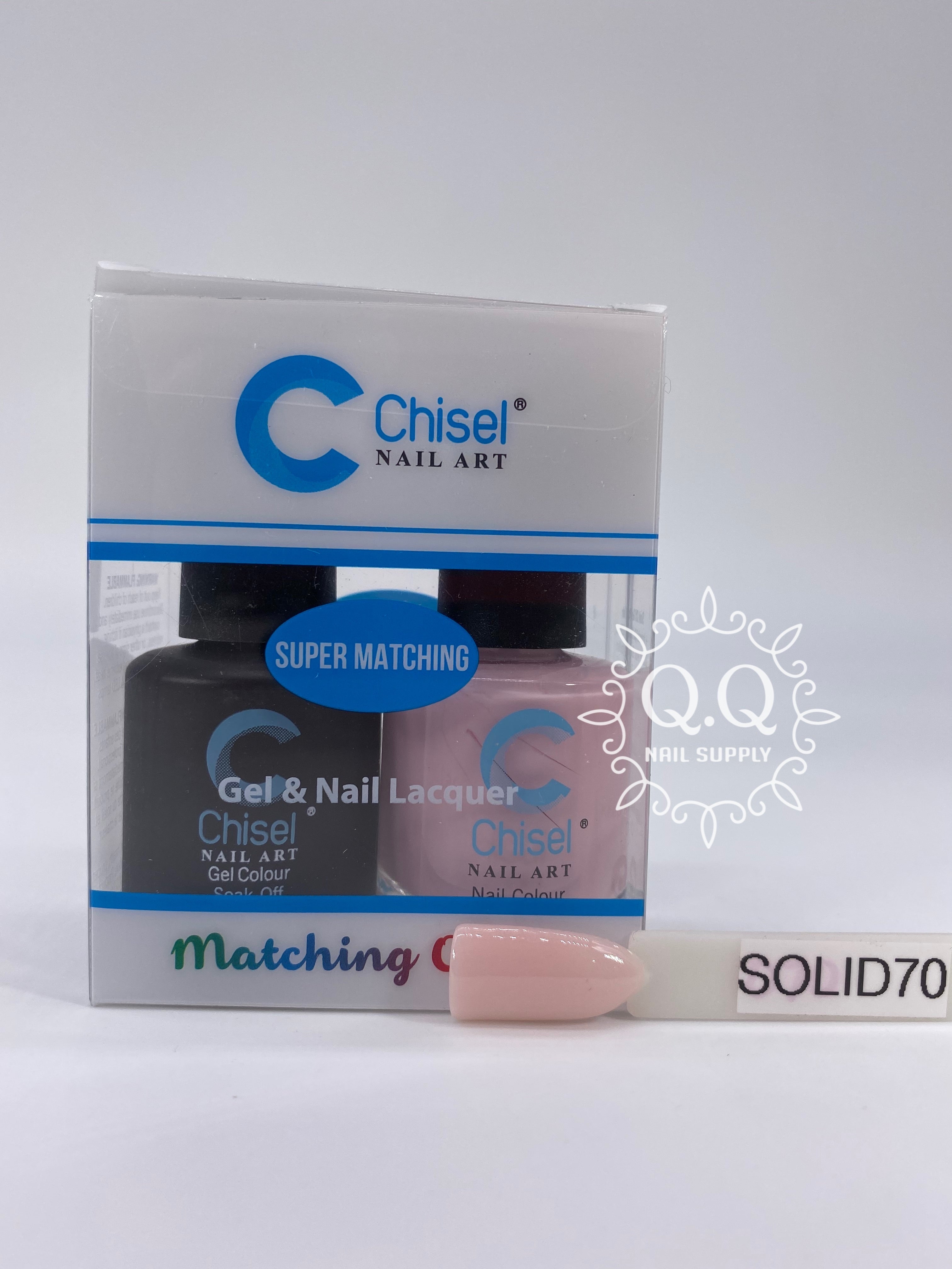 Chisel Gel Duo - Solid 70 – QQ Nail Supply