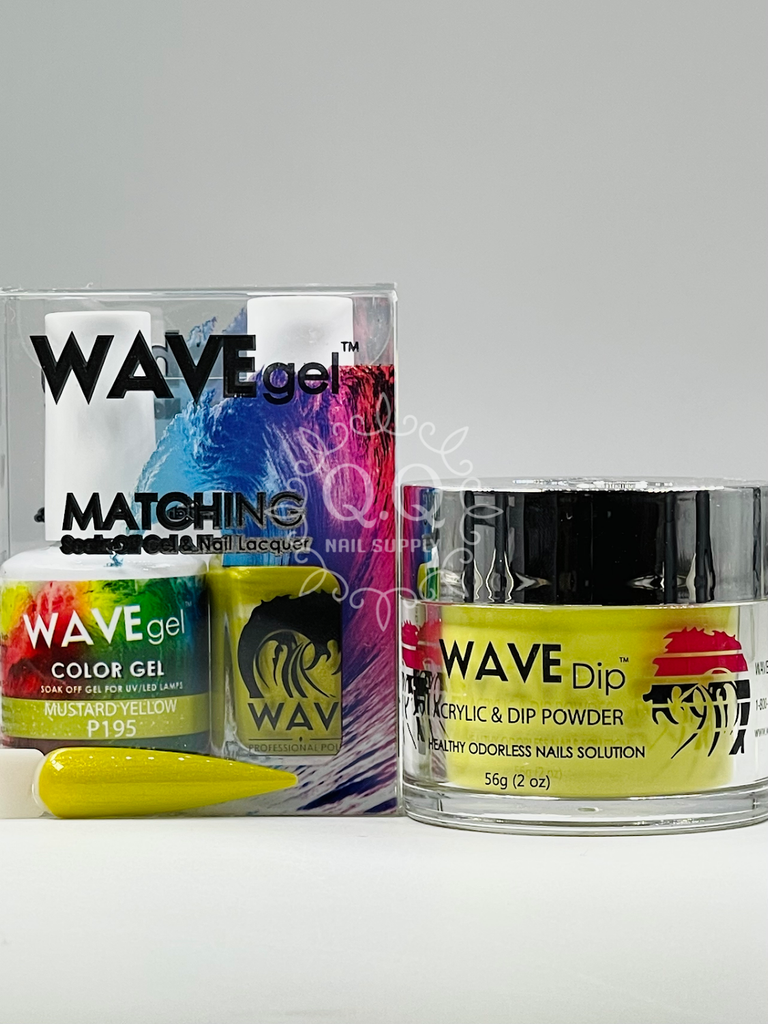 Wave Gel Simplicity Trio - #195 Mustard Yellow