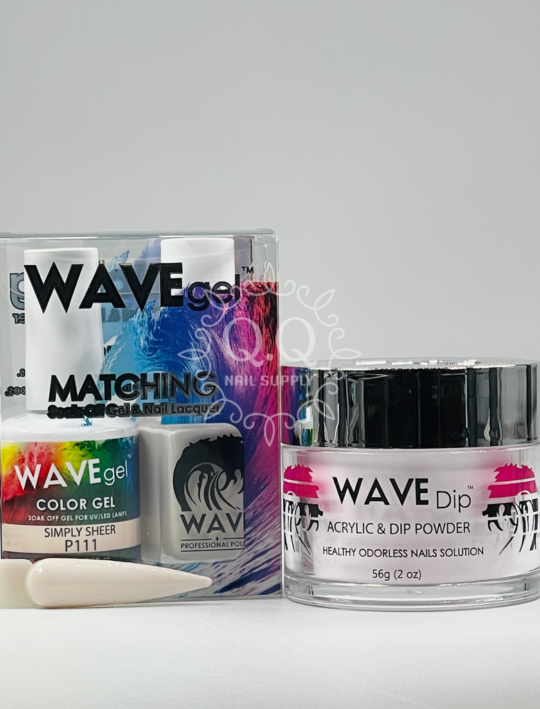 Wave Gel Simplicity Trio - #111 Simply Sheer