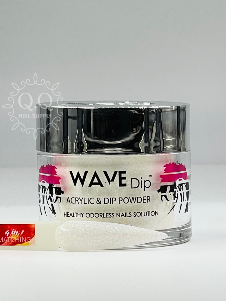Wave Gel Simplicity Dip/Acrylic Powder - #198 Off White Twinkle