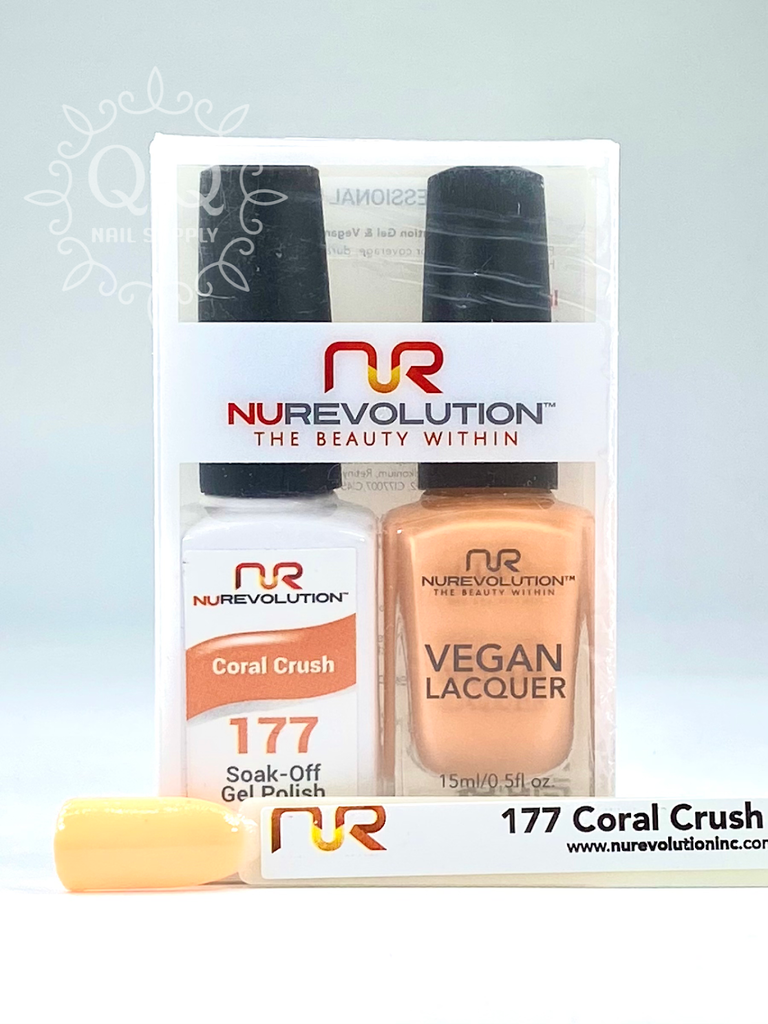 NuRevolution Gel Duo - 177 Coral Crush
