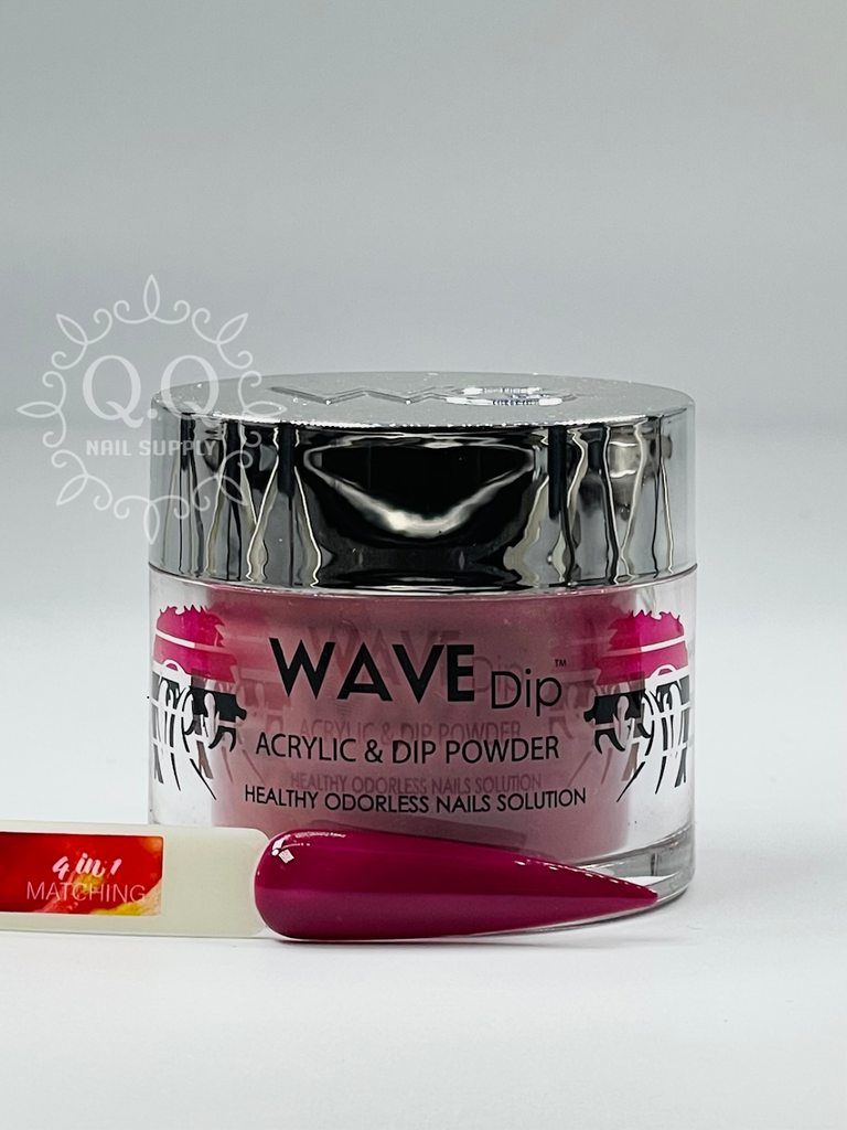 Wave Gel Simplicity Dip/Acrylic Powder - #158 Dark Raspberry