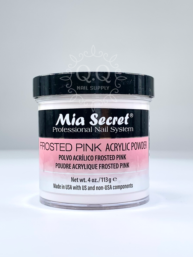 Mia Secret Acrylic Powder - Frosted Pink (4oz)