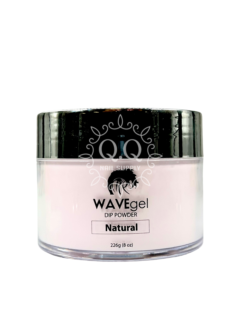 Wave Gel Dip/Acrylic Powder Refill - Natural (8oz)