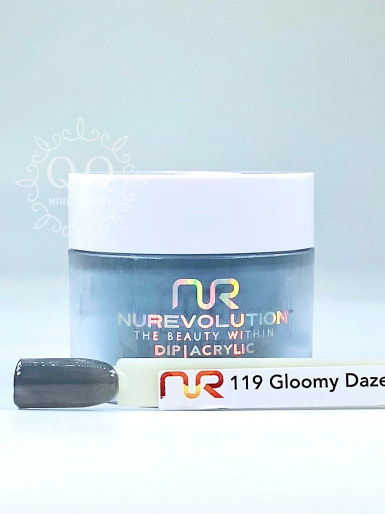 NuRevolution Dip Powder - 119 Gloomy Daze 