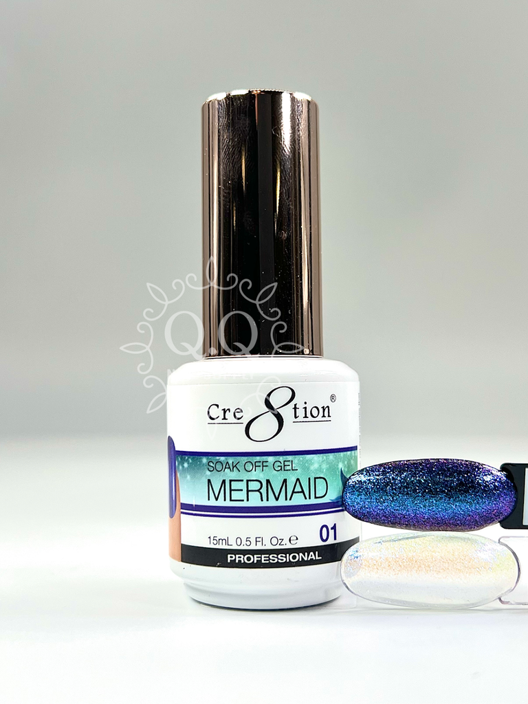 Cre8tion Mermaid Gel Polish MM01