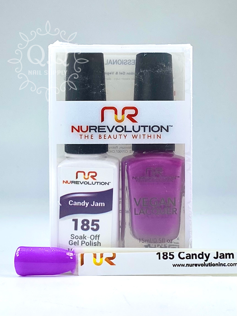 NuRevolution Gel Duo - 185 Candy Jam