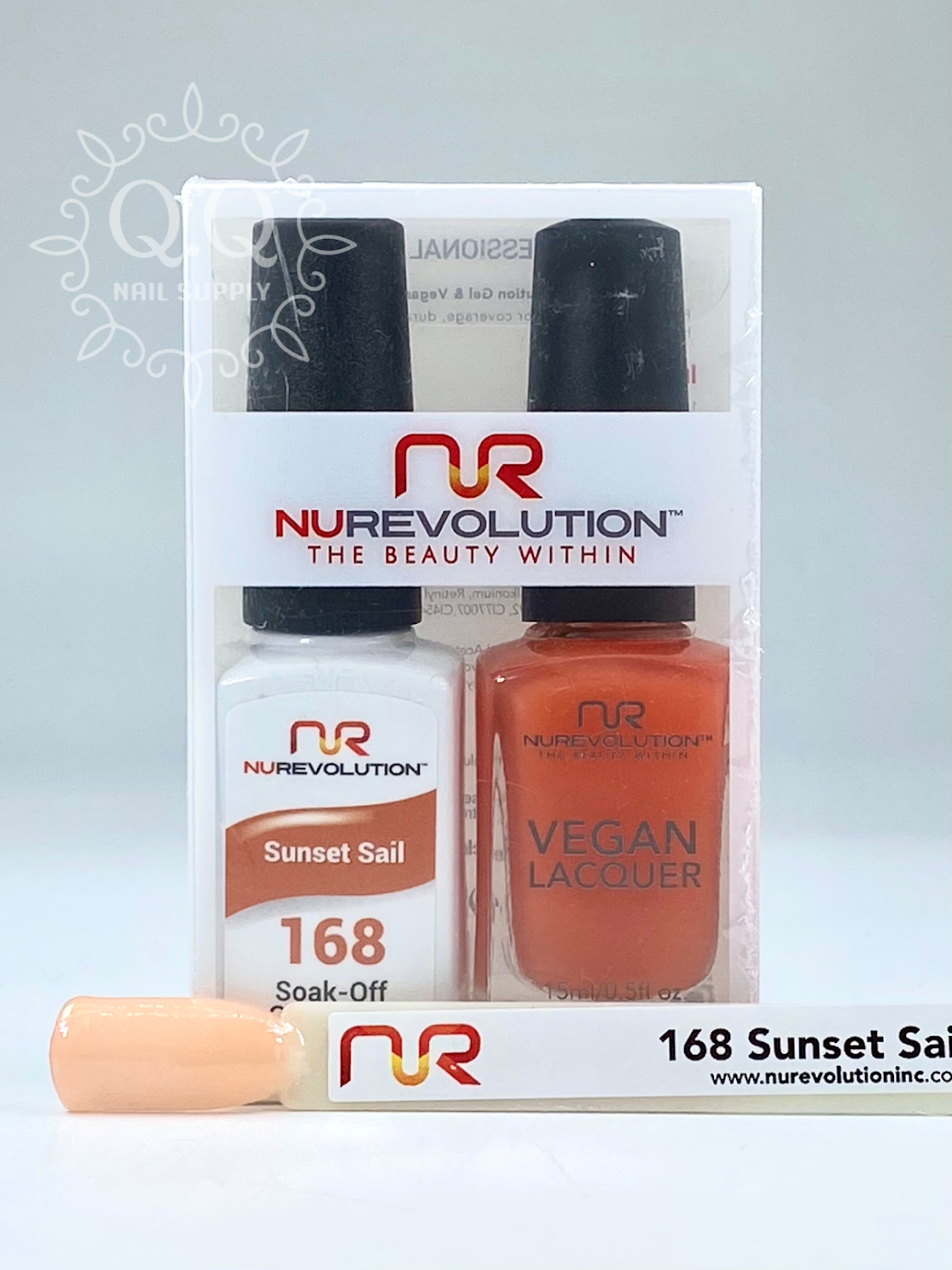 NuRevolution Gel Duo - 168 Sunset Sail – QQ Nail Supply
