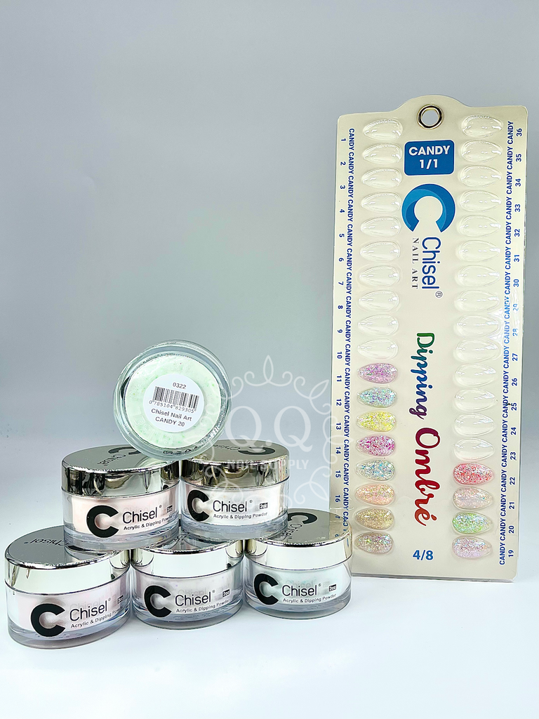 Chisel Whole Dip Candy Collection Set 2 (12 Colors)