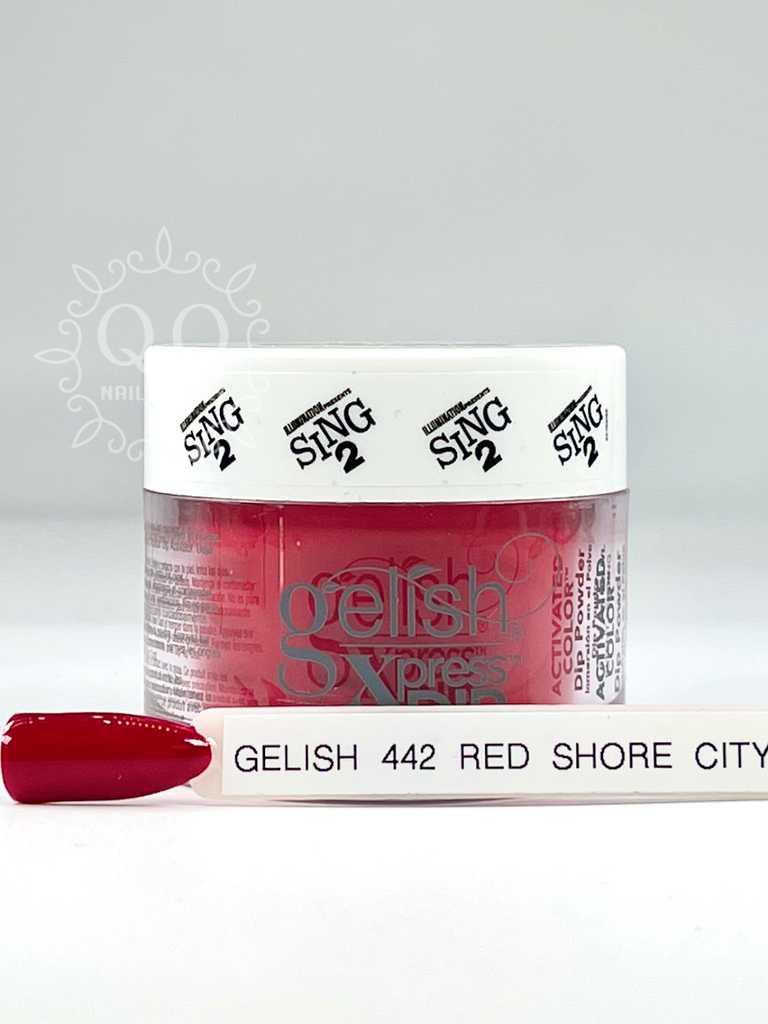 Gelish Dip - Red Shore City Rouge 1620442