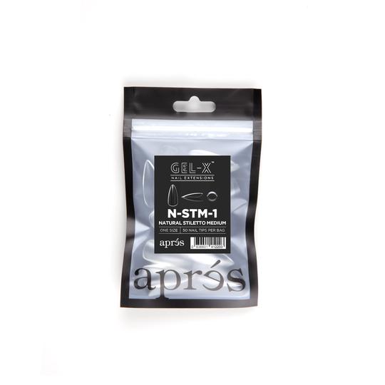 Apres Natural Stiletto Medium Refill Bags - N-STM-1