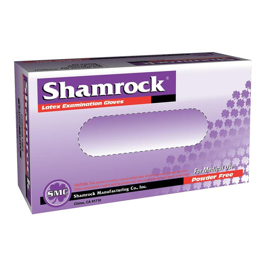 Shamrock Latex Gloves - Small (Case 10 Boxes)