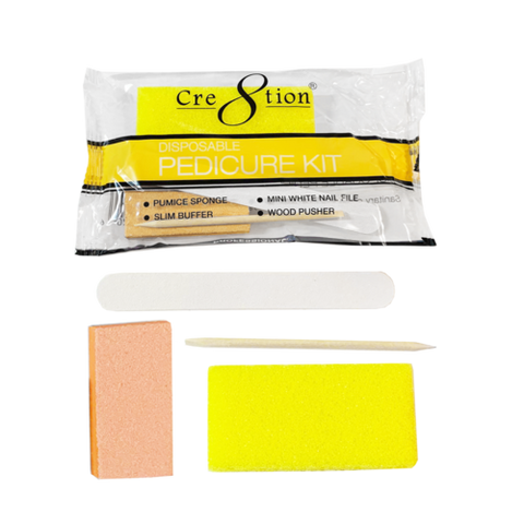 Cre8tion Disposable Pedicure Kit A (Case 200pcs)